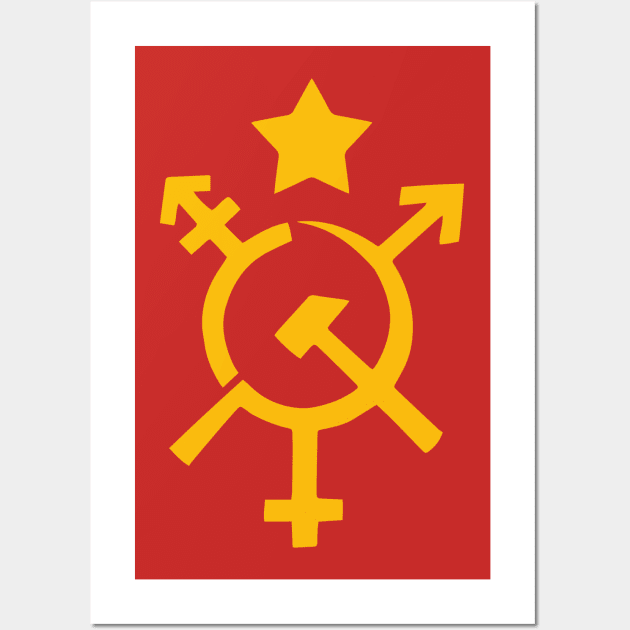 Fully Automated Luxury Gay Space Communism Wall Art by aldo_nova